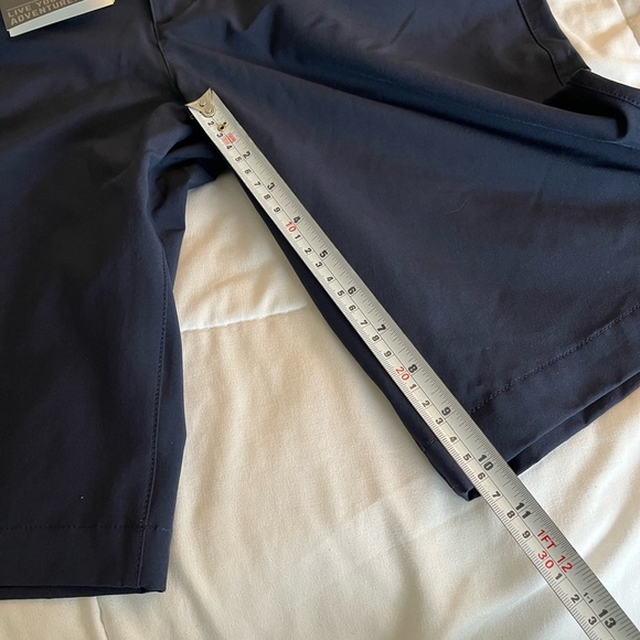 Eddie Bauer Adventurer Bermuda Shorts Navy Blue size 8. Golf, Athleisure Casual - Picture 14 of 14